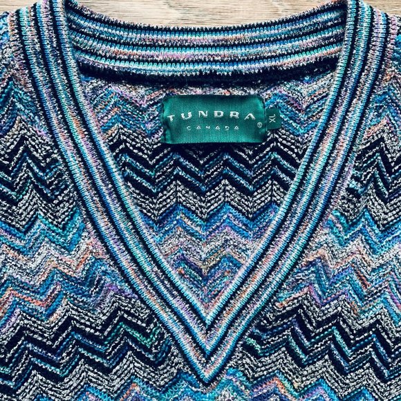 Tundra Canada Men's v-neck pullover sweater XL - Picture 4 of 6